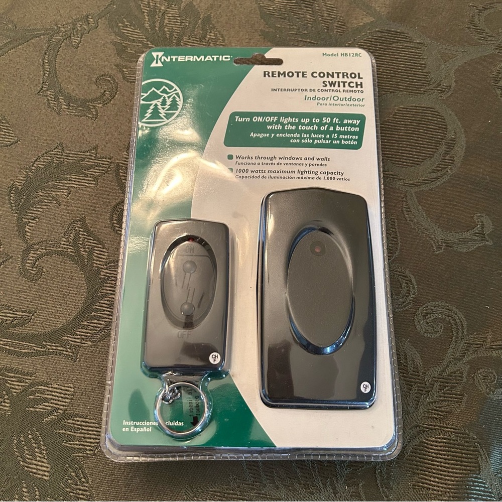 Remote Control Switch - Black